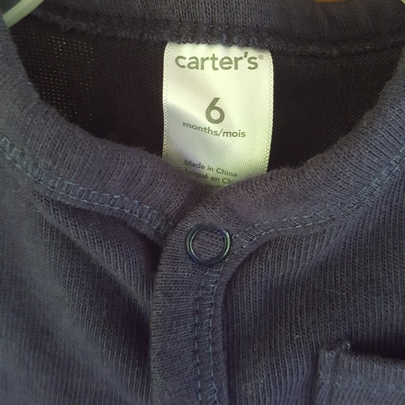 Never worn, footsie & button up top set - Picture 2 of 4